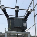 Transmag Three Phase 33kV Outdoor Voltage Transformer